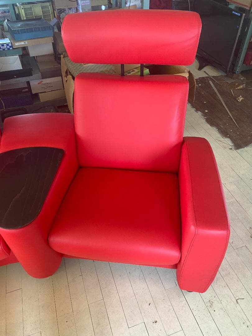 EKORNES Stressless カウチソファセット レッド最高級 o047