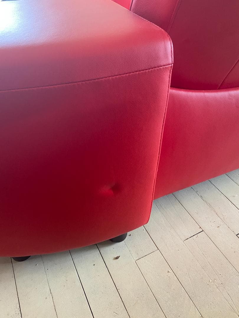 EKORNES Stressless カウチソファセット レッド最高級 o047