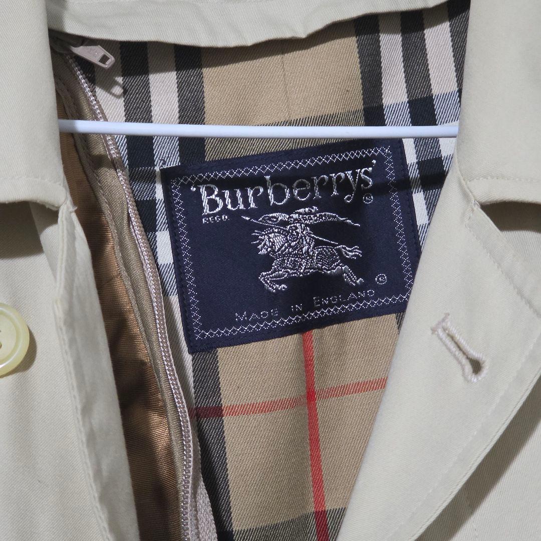美品　BURBERRY VINTAGE ノバチェックステンカラーコート ライナー