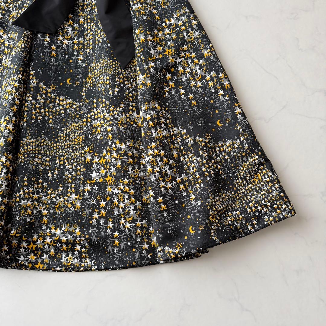 希少✨【CHONO】fly me to the moon 星柄スカート 日本製