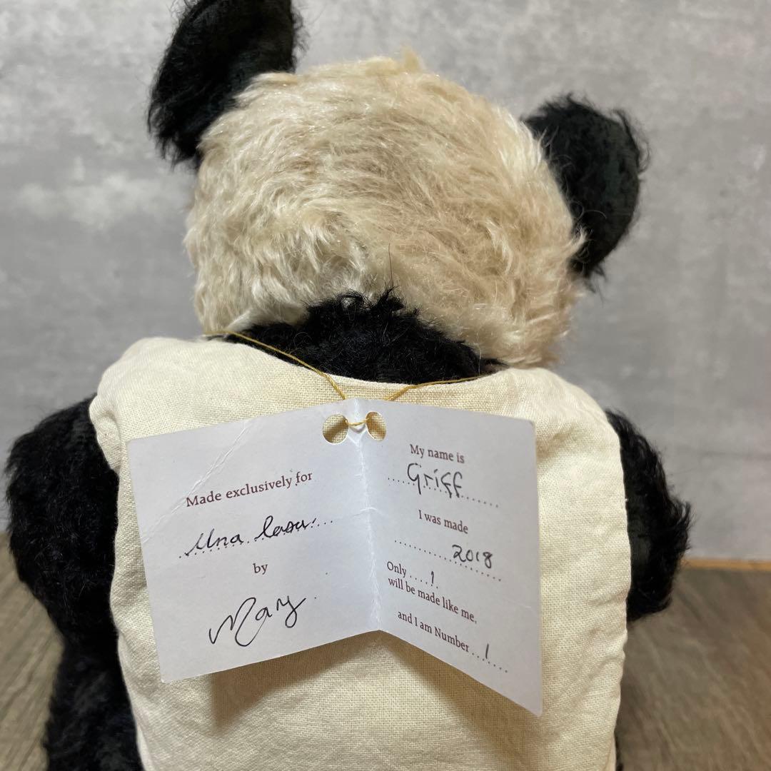 希少 パンダ フォーゲットミーノット テディベア ベア　海外作家 アーティスト