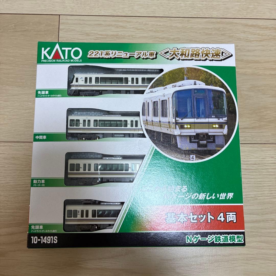 KATO 10-1491S 221系リニューアル車 大和路快速 基本セット
