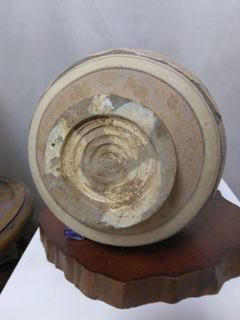 中国美術磁州窯牡丹紋水注