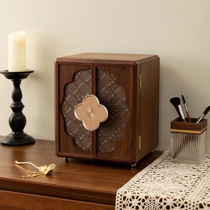 高級&儀式感 ジュエリーボックス アクセサリーケース 大容量 仕切り調整 5段