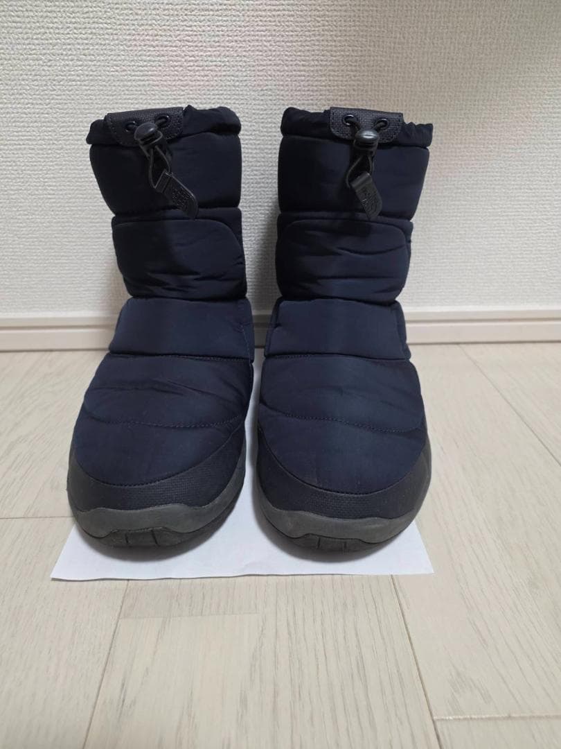 THE NORTH FACE ヌプシブーティ ネイビー オレンジ（27cm）