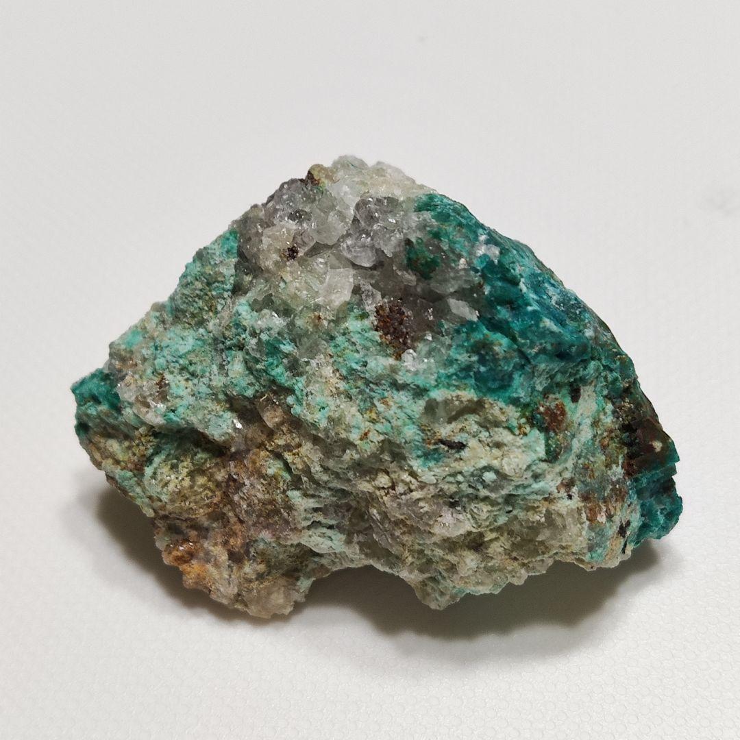 パワーストーン　天然石　クリソコラ　珪孔雀石　原石　37 g　No.55