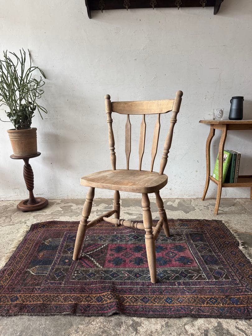 ビンテージ ダイニングチェア　カフェチェア 剥離 no5