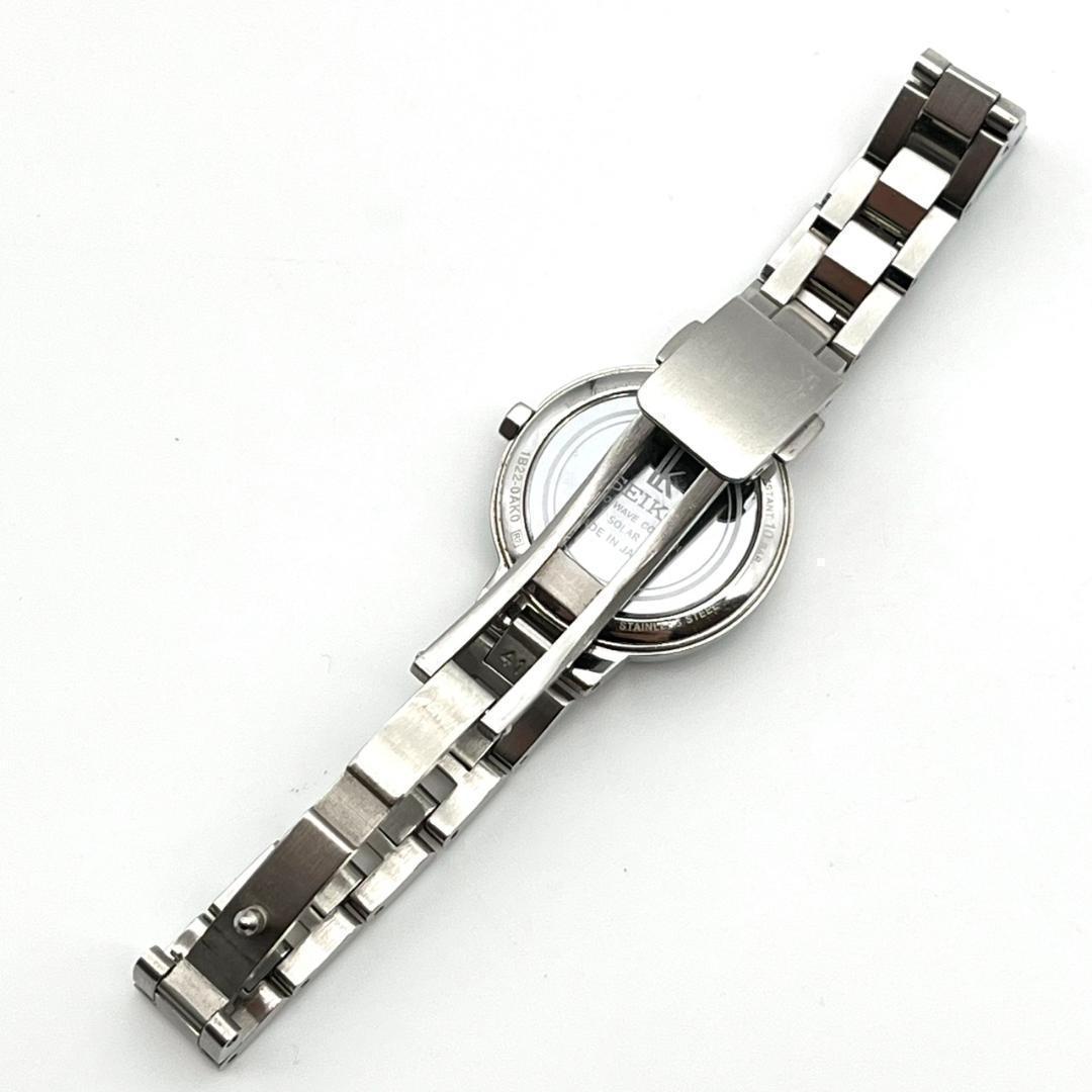 美品 セイコー 腕時計 ルキア 電波ソーラー電池 ラウンド 3針 レディース