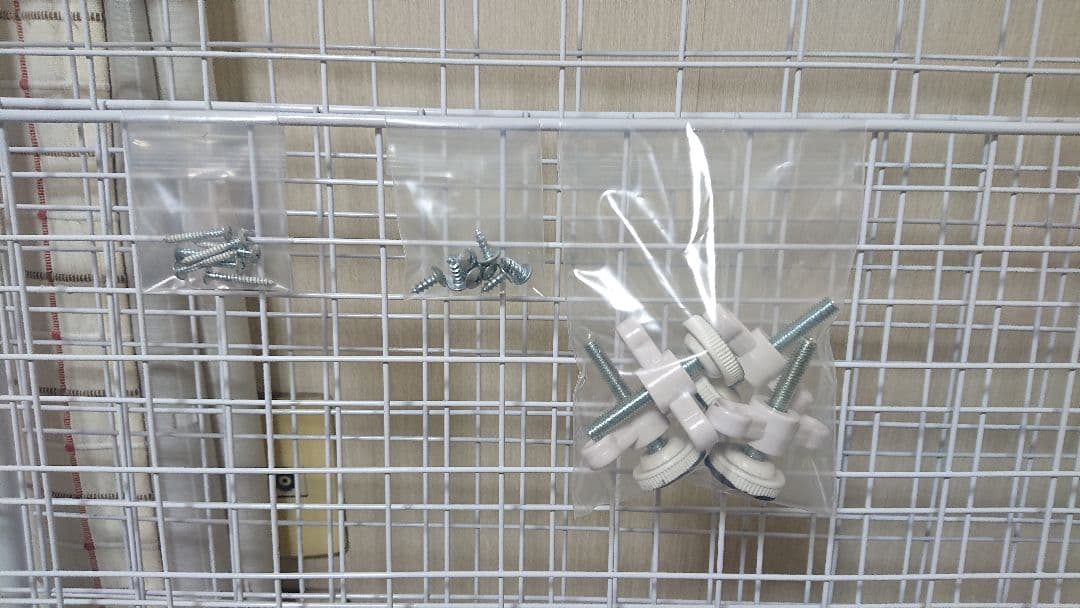 送料込み★90cmx2セット★山善 突っ張り棚 パーテーション/ワイヤーラック