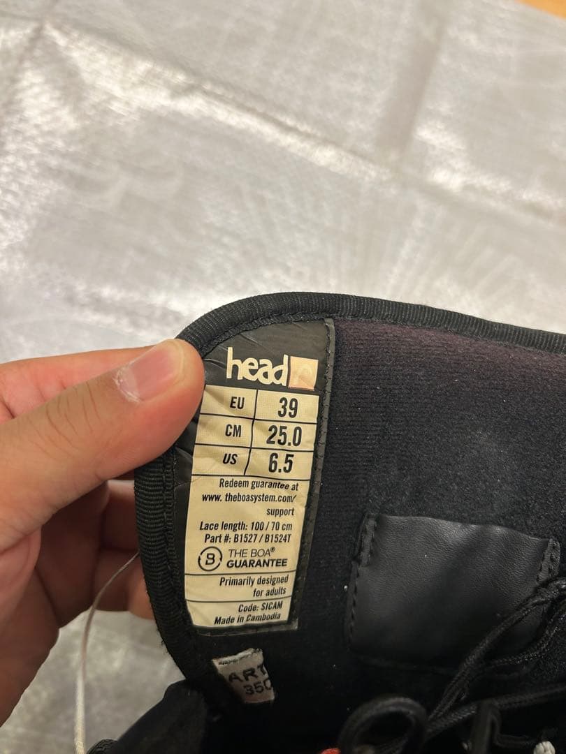 pirocchinoHEADFOURBOAスノボブーツ25.0ダブルボア