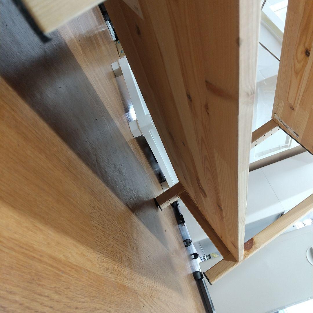 ご*ま様 M IKEA イケア 木製 3段 オープンシェルフ　飾り棚 収納ラック