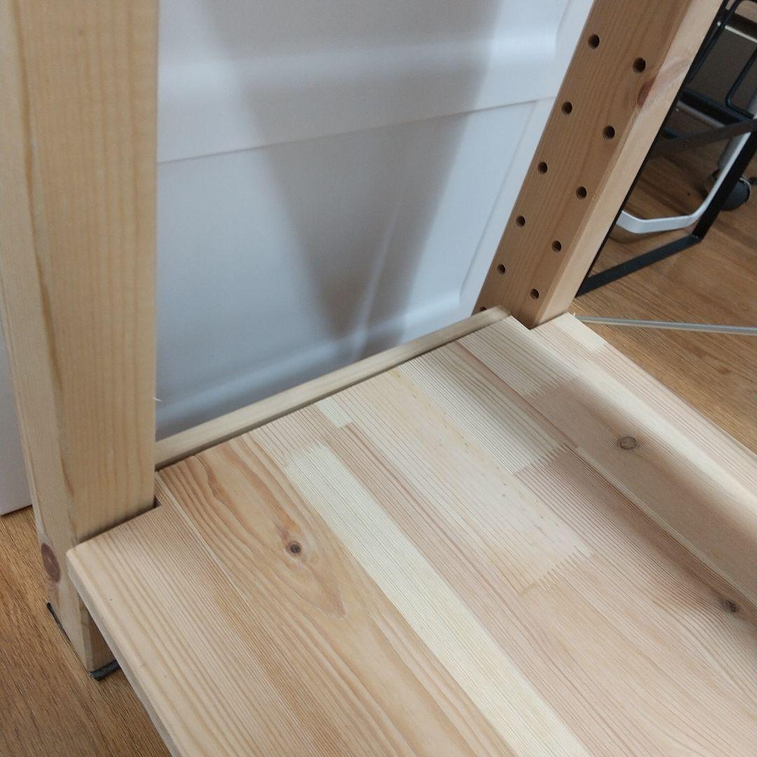 ご*ま様 M IKEA イケア 木製 3段 オープンシェルフ　飾り棚 収納ラック