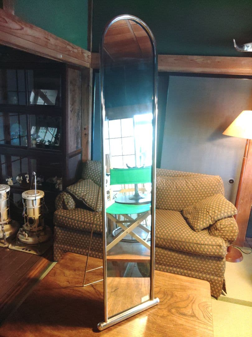 MABO　スペースエイジ　ミッドセンチュリー　インダストリアル　鏡　ミラー