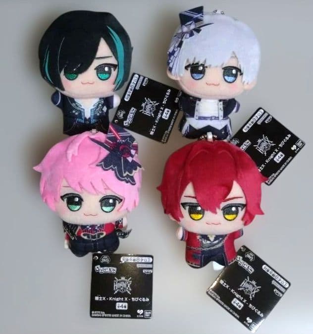 騎士X - Knight X - ちびぐるみ 全4種セット