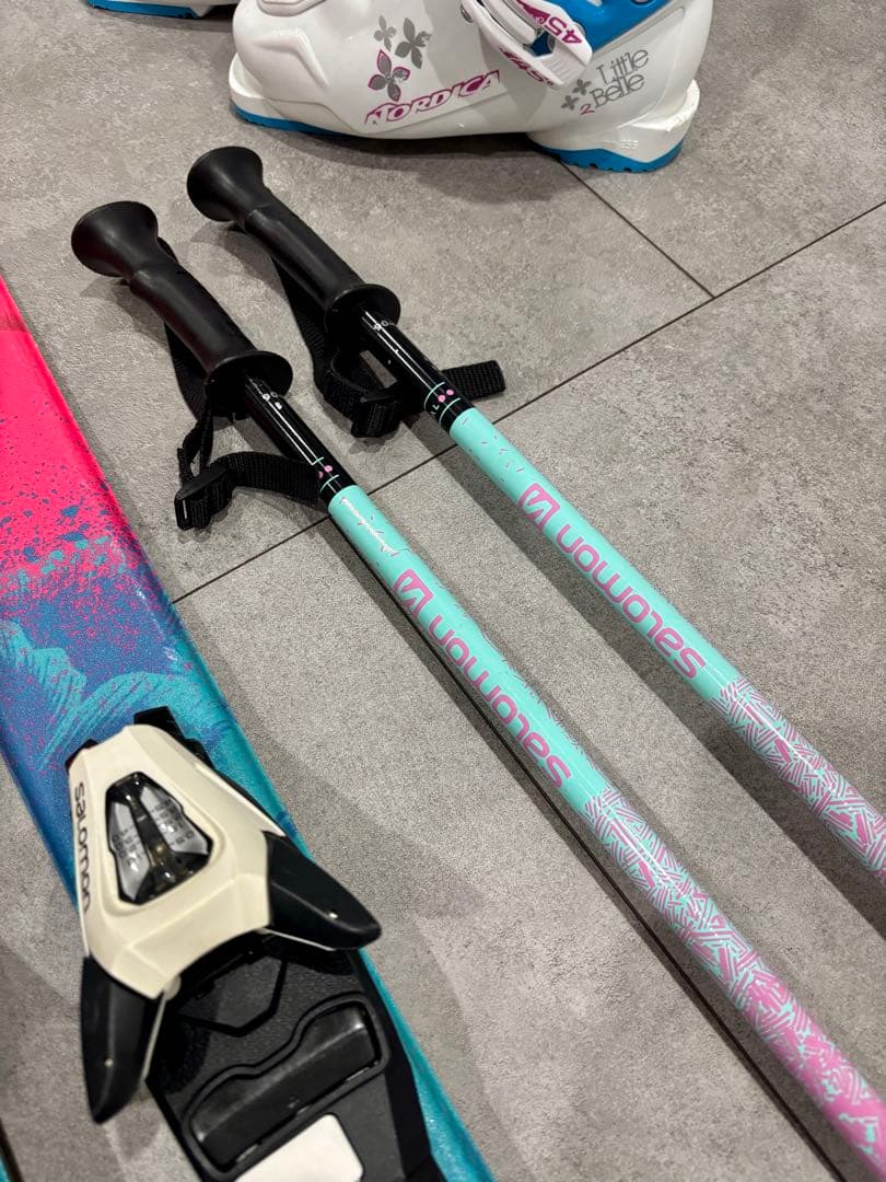 ⭐︎ 即発送可能　総額約4万円 ジュニア キッズ スキー 4点セット 女の子 ⭐︎