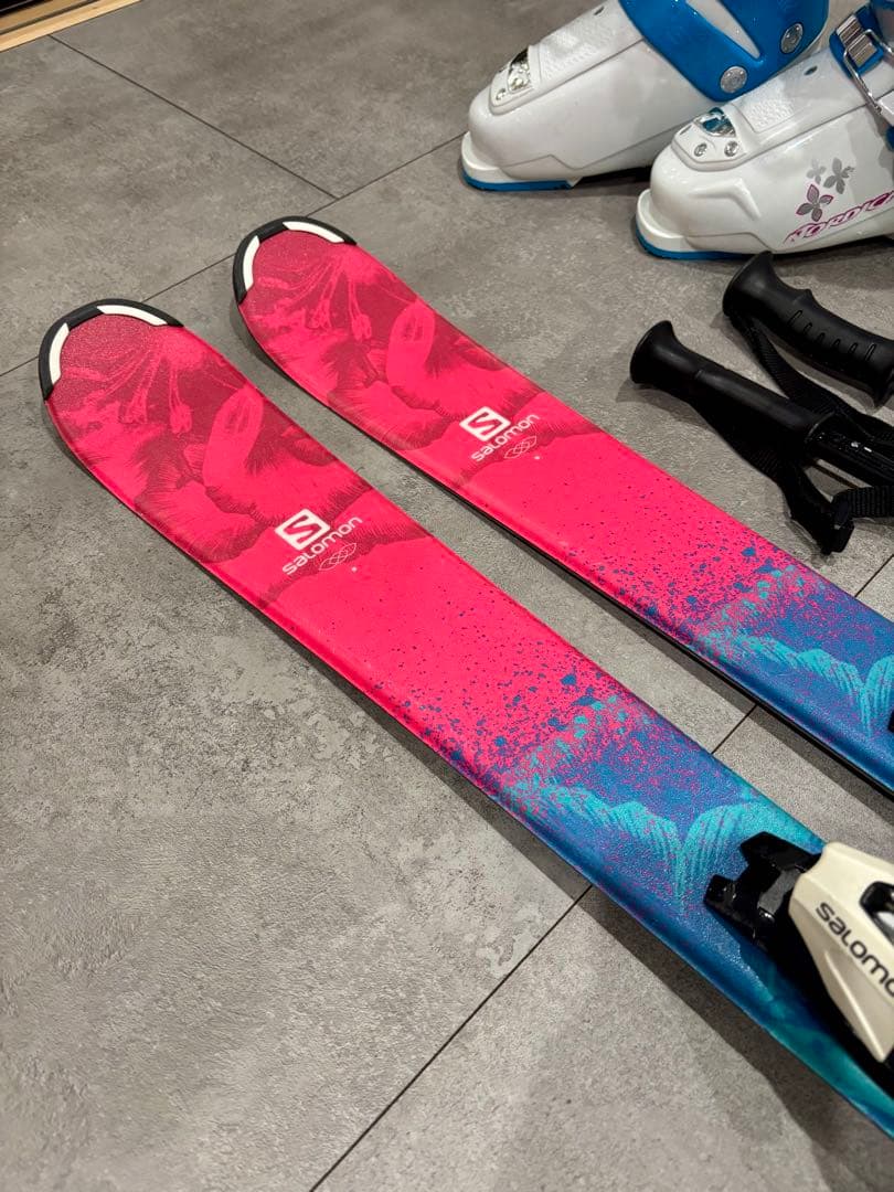 ⭐︎ 即発送可能　総額約4万円 ジュニア キッズ スキー 4点セット 女の子 ⭐︎