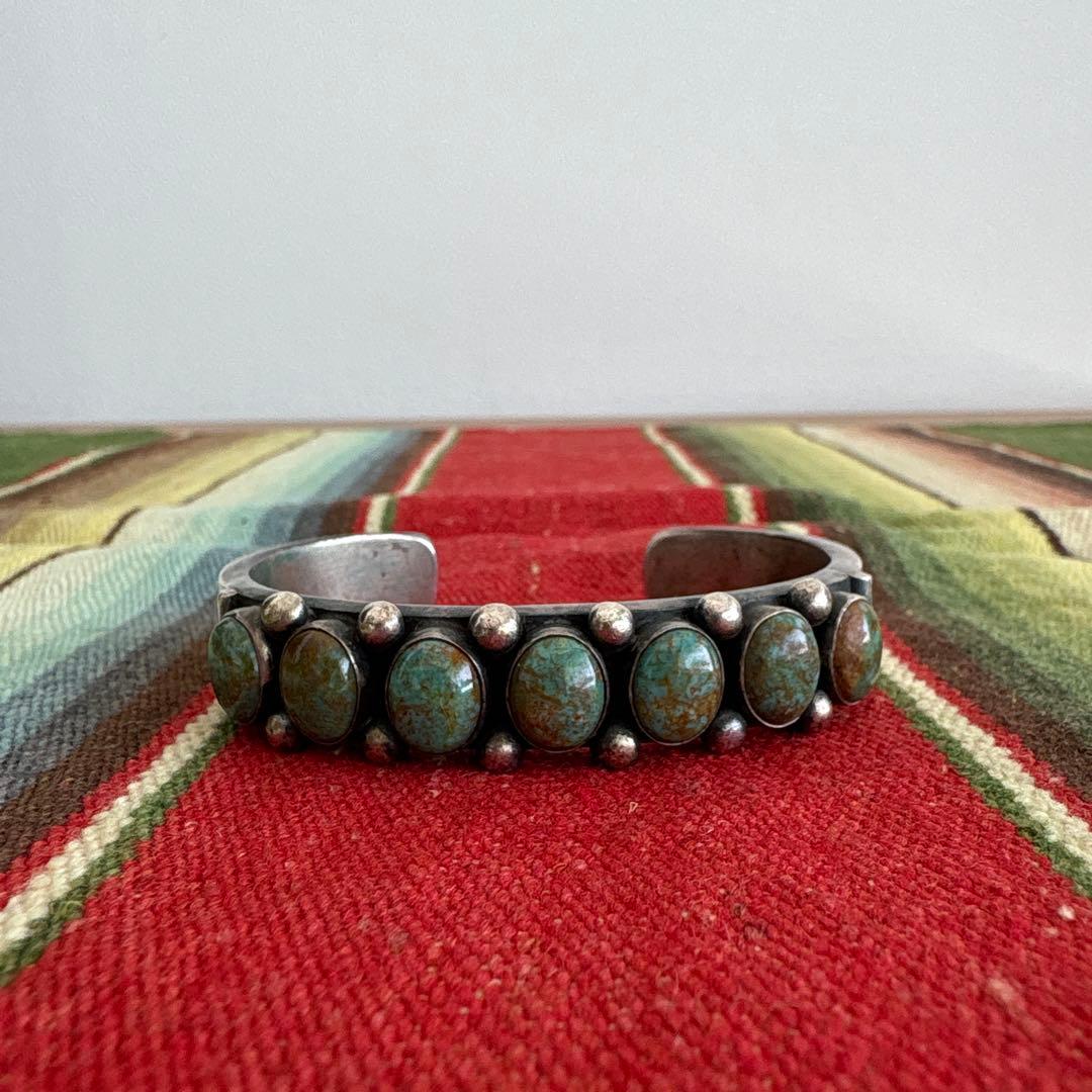Vintage Kirk Smithターコイズバングル　カークスミス　ビンテージ