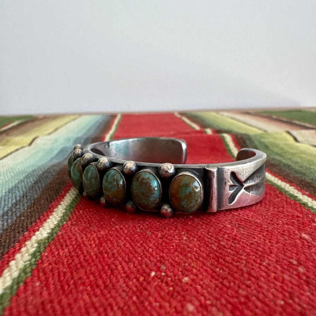 Vintage Kirk Smithターコイズバングル　カークスミス　ビンテージ