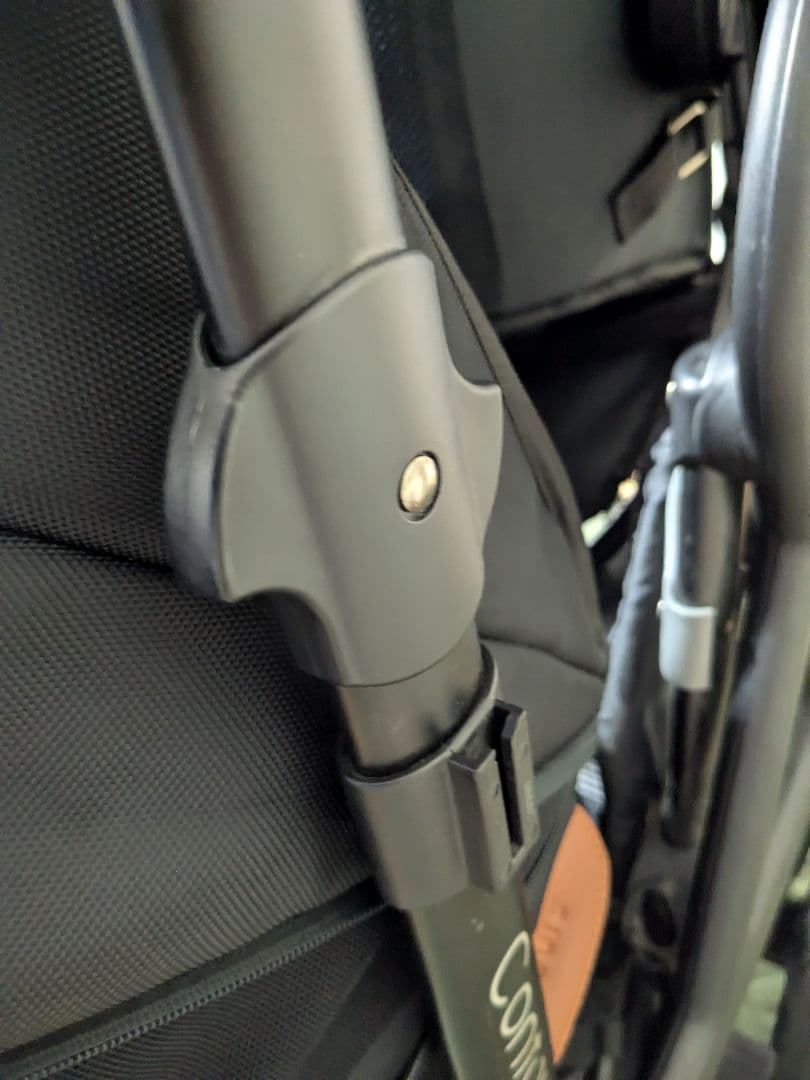 Kolcraft コンターズカーブ ダブルストローラー ジェット 黒 2人乗り