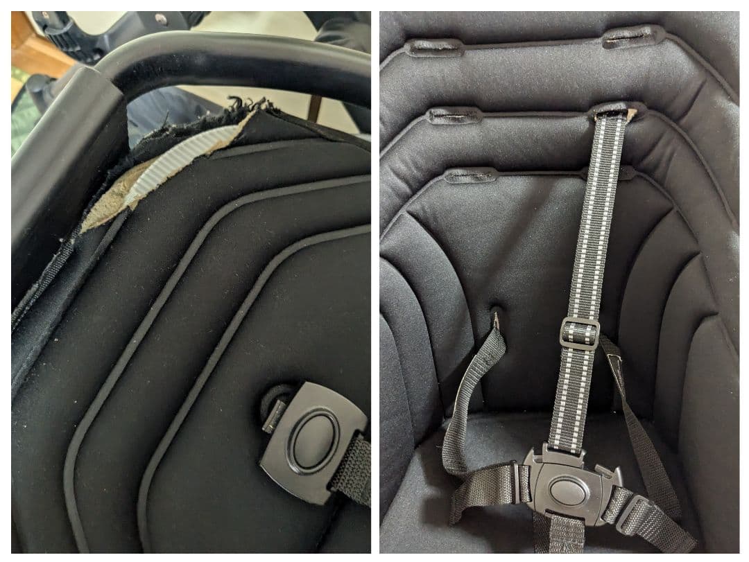 Kolcraft コンターズカーブ ダブルストローラー ジェット 黒 2人乗り