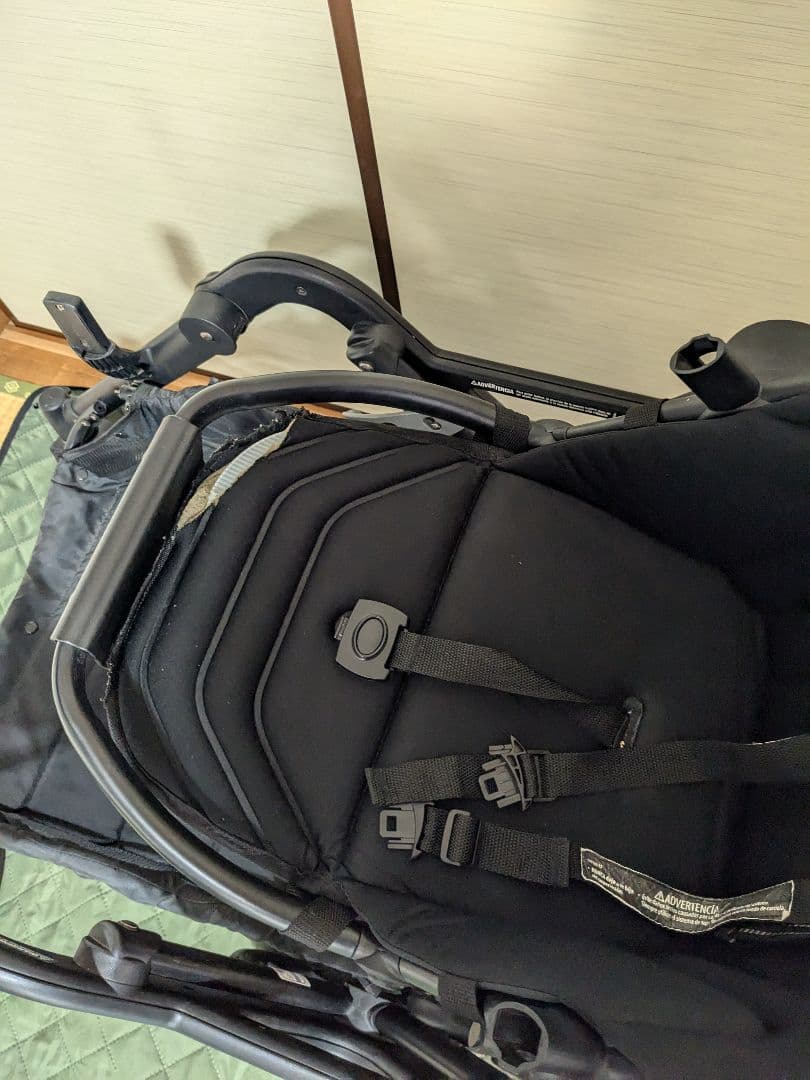 Kolcraft コンターズカーブ ダブルストローラー ジェット 黒 2人乗り