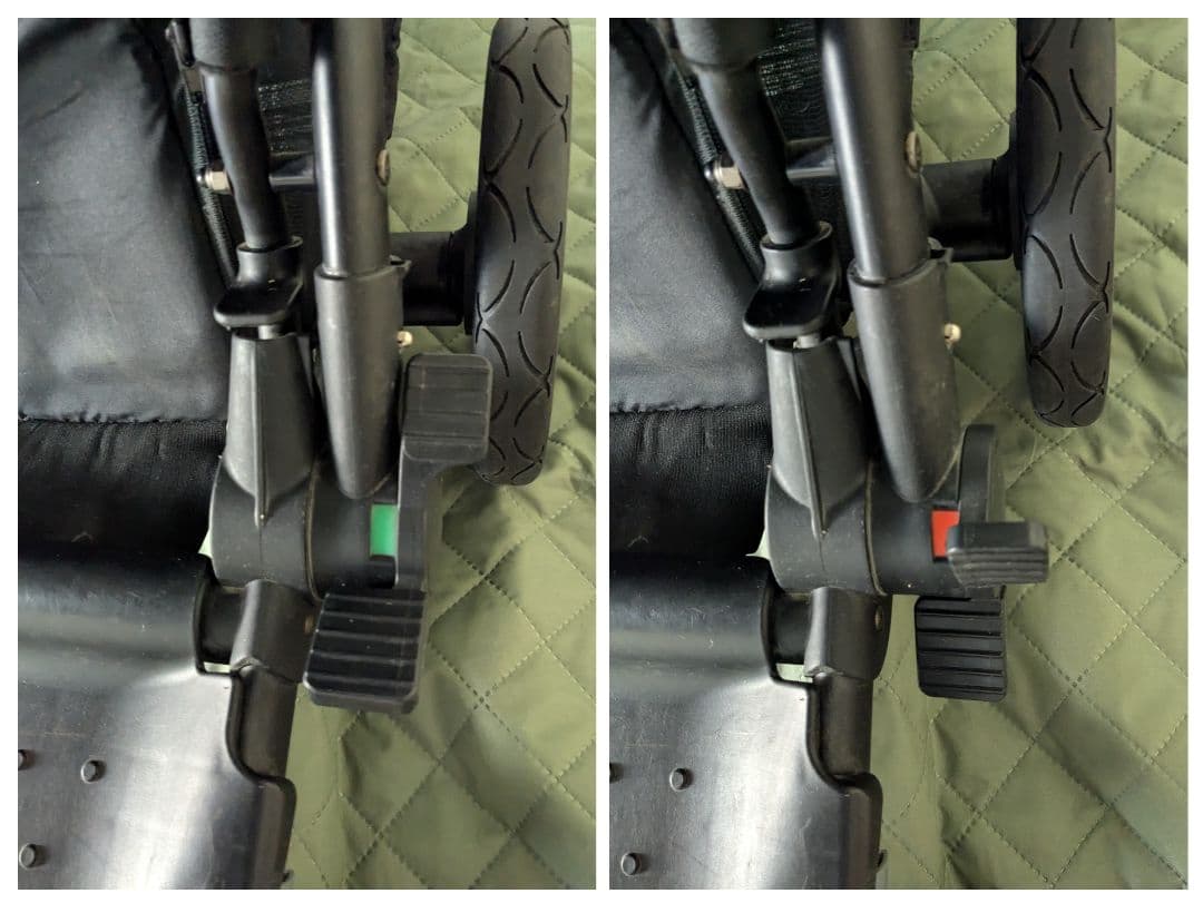 Kolcraft コンターズカーブ ダブルストローラー ジェット 黒 2人乗り