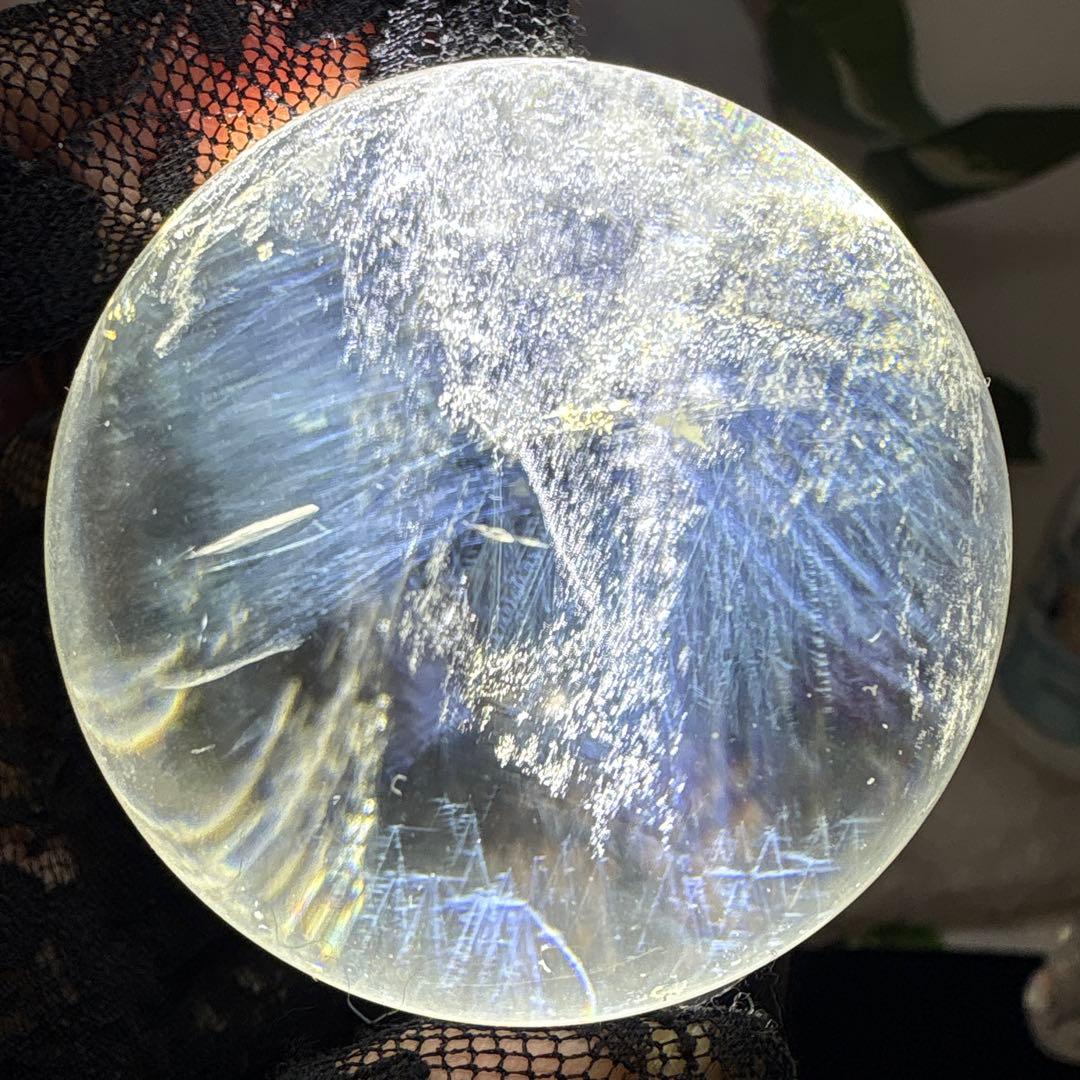 高品質 ブルーエンジェルラダークォーツスフィアNo.2639