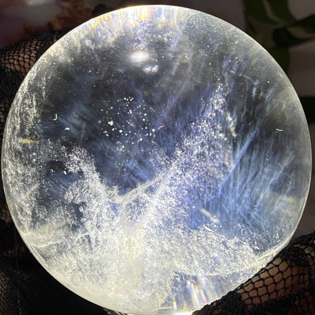 高品質 ブルーエンジェルラダークォーツスフィアNo.2639