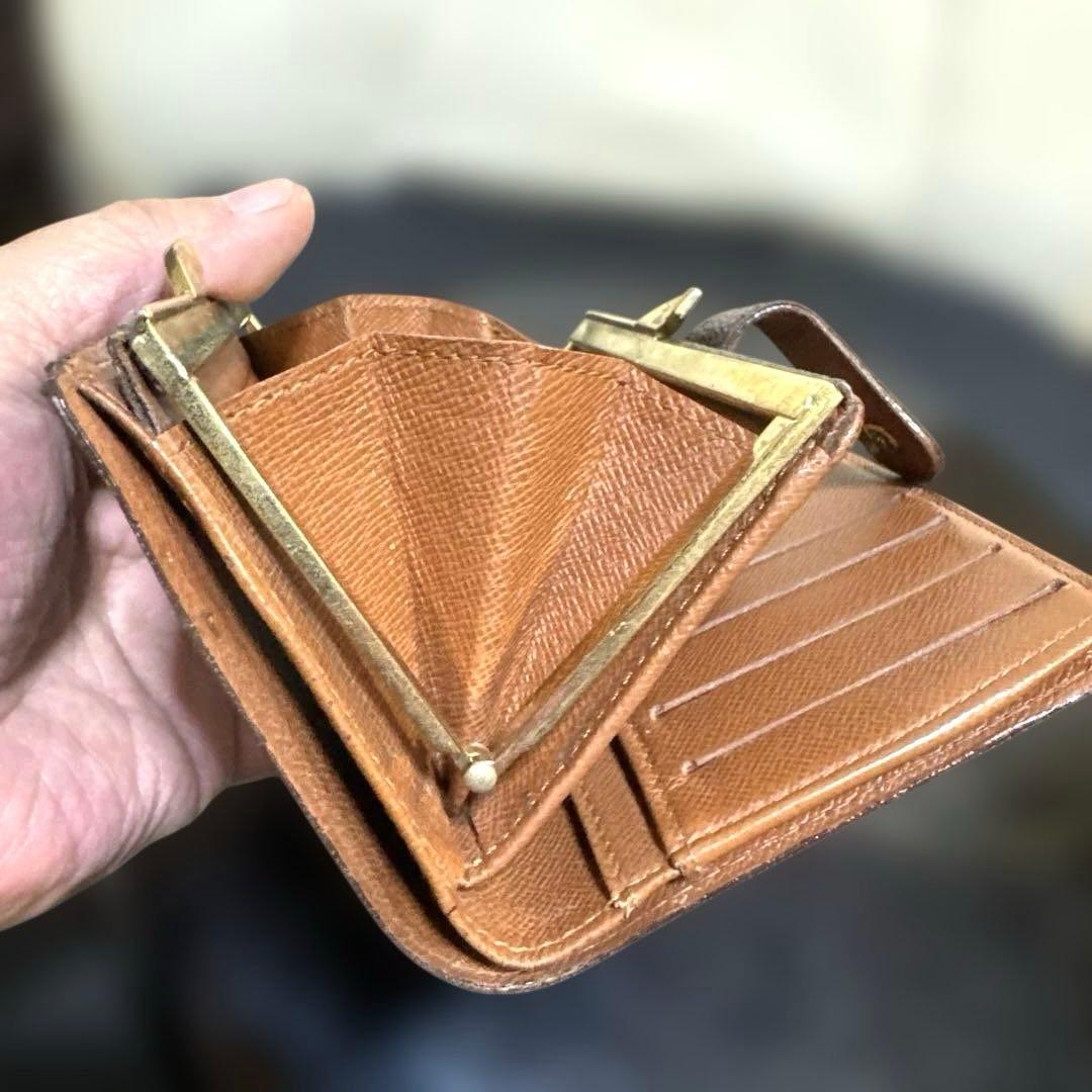 11☆在庫SALE/美品♪モノグラム がま口 財布