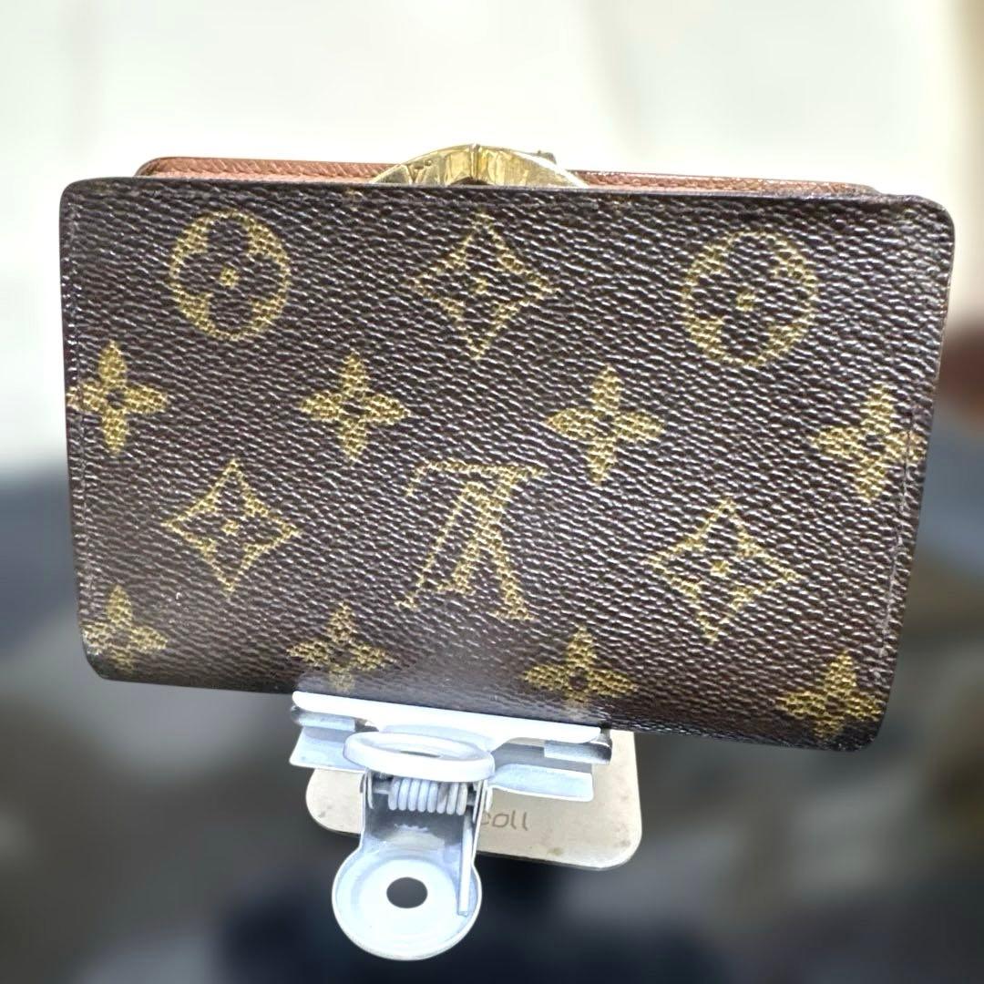 11☆在庫SALE/美品♪モノグラム がま口 財布