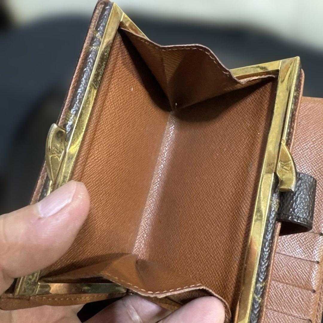 11☆在庫SALE/美品♪モノグラム がま口 財布