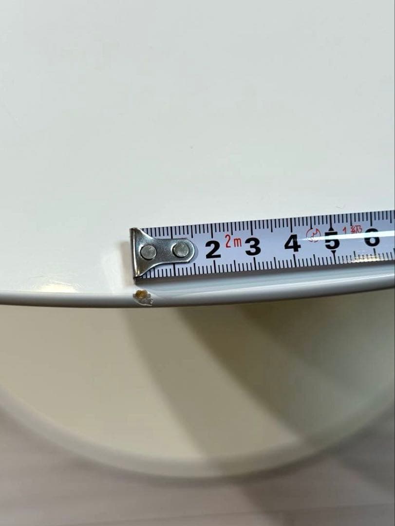 週末お値下げ⭐︎ディノス⭐︎カフェスタイルダイニング 丸形昇降テーブル90cm 白