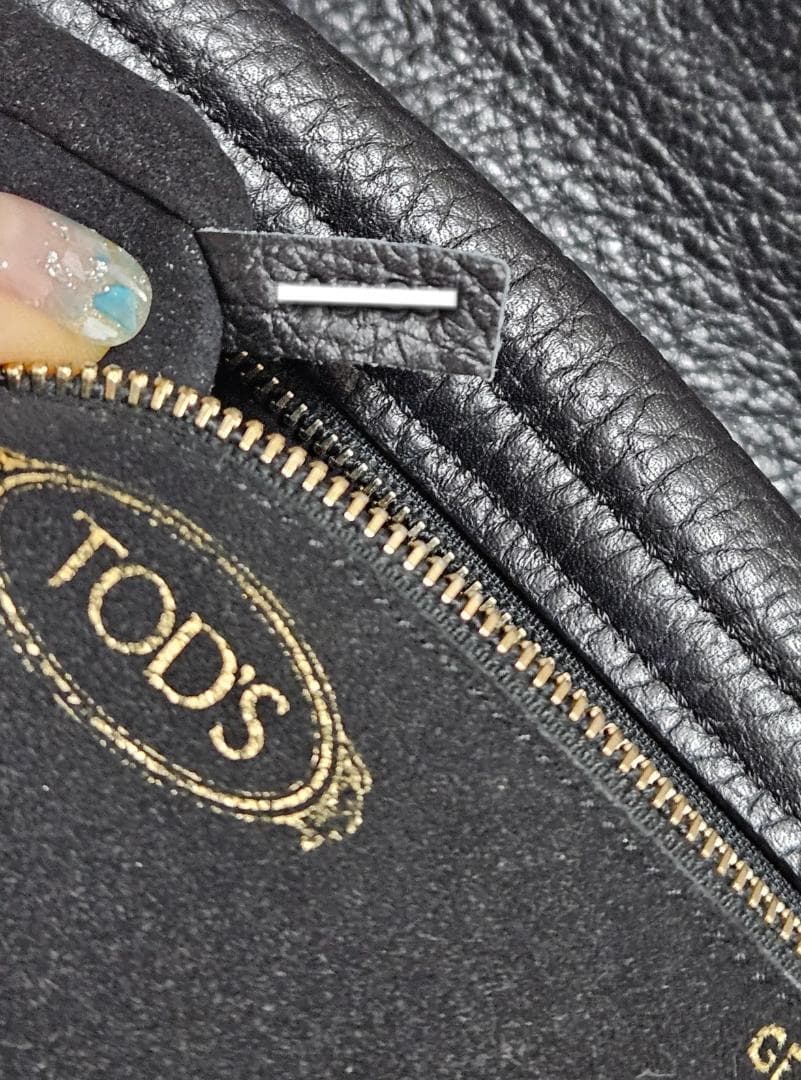 美品トッズ TOD'S 2WAYハンドバッグ ウェーブバッグ