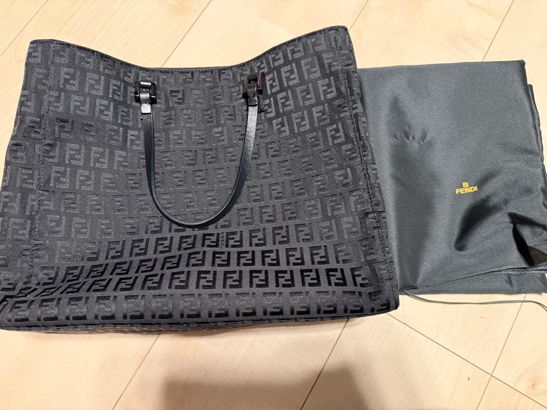 【極美品】フェンディ FFズッカ柄 トートバッグ