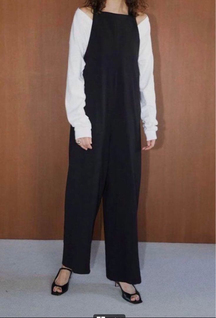 CLANE クラネ　COCOON SALOPETTE PANTSサロペット