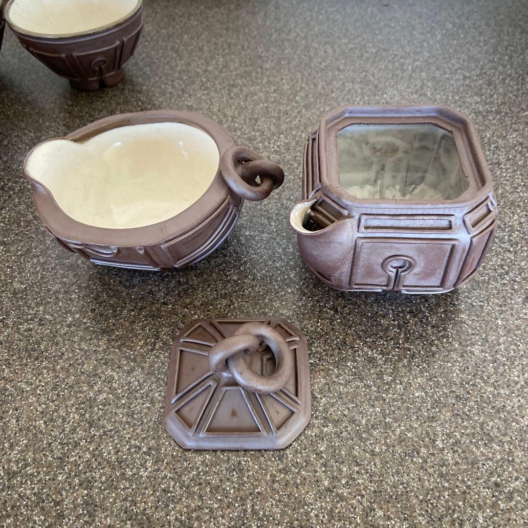 希少　茶器　年代物　アンティーク　骨董品　宮内庁御用　聖上陛下　古鈴　驛鈴　煎茶