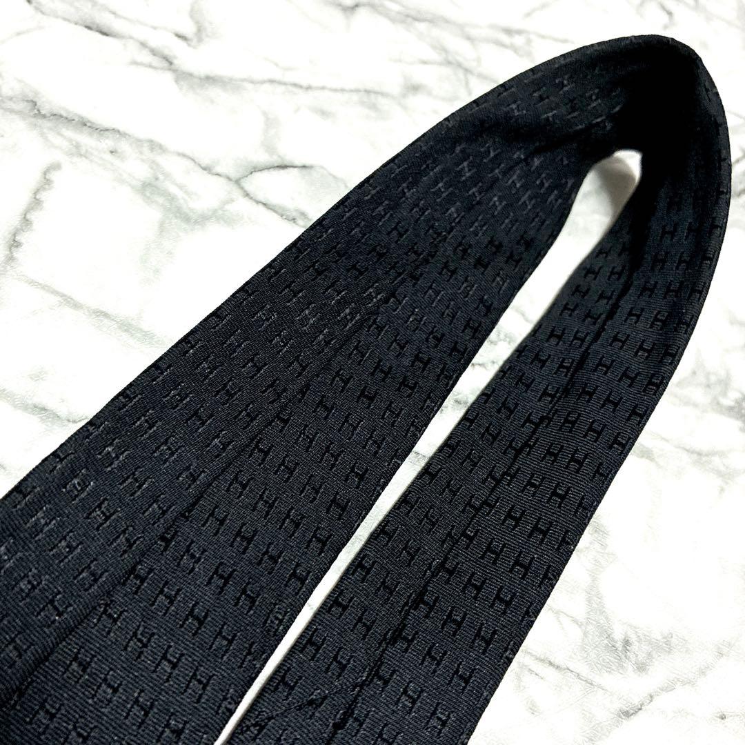 Z*c様 ✨未使用クラスタグ付き✨汚れなし✨エルメス　H柄 ファソネ　ブラック