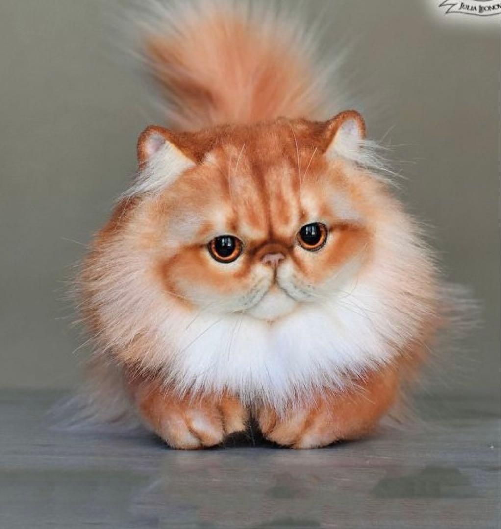 海外作家様作　アートドール　ペルシャ猫