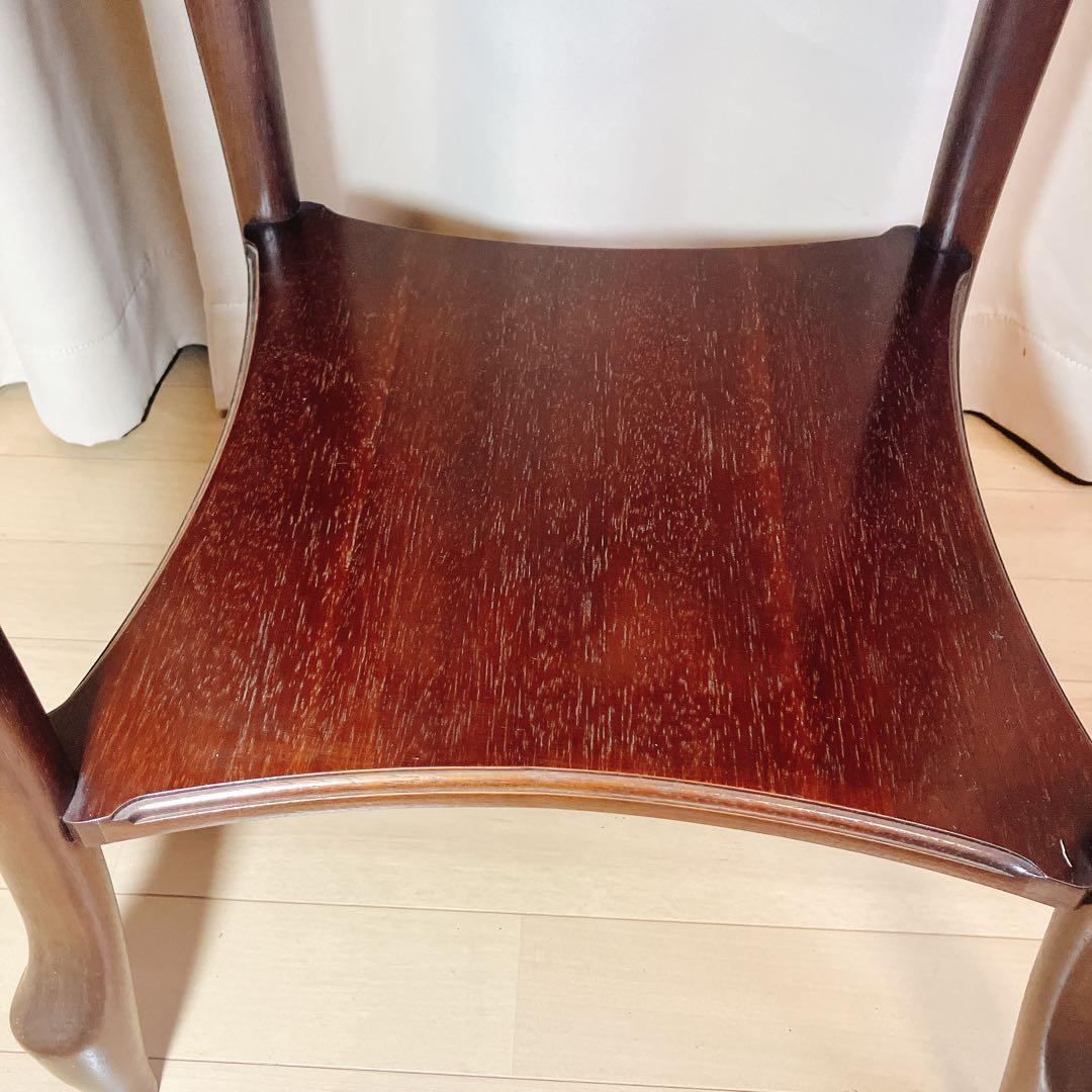 マルニ木工 ベルサイユ サイドテーブル 花台 飾り台 猫脚 オールドマルニ