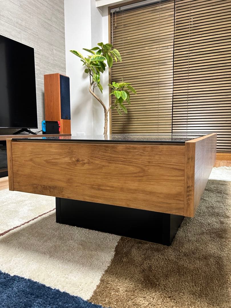 値下げ！【新品未使用】モダンセンターテーブル