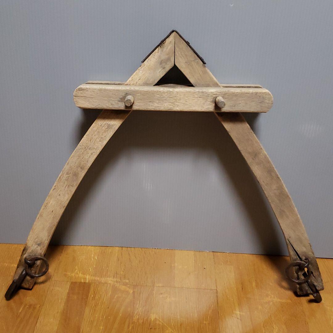 木製　オブジェ　アンティーク