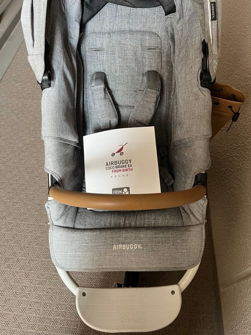 AIRBUGGY COCO BRAKE EX FROM BIRTHグレー