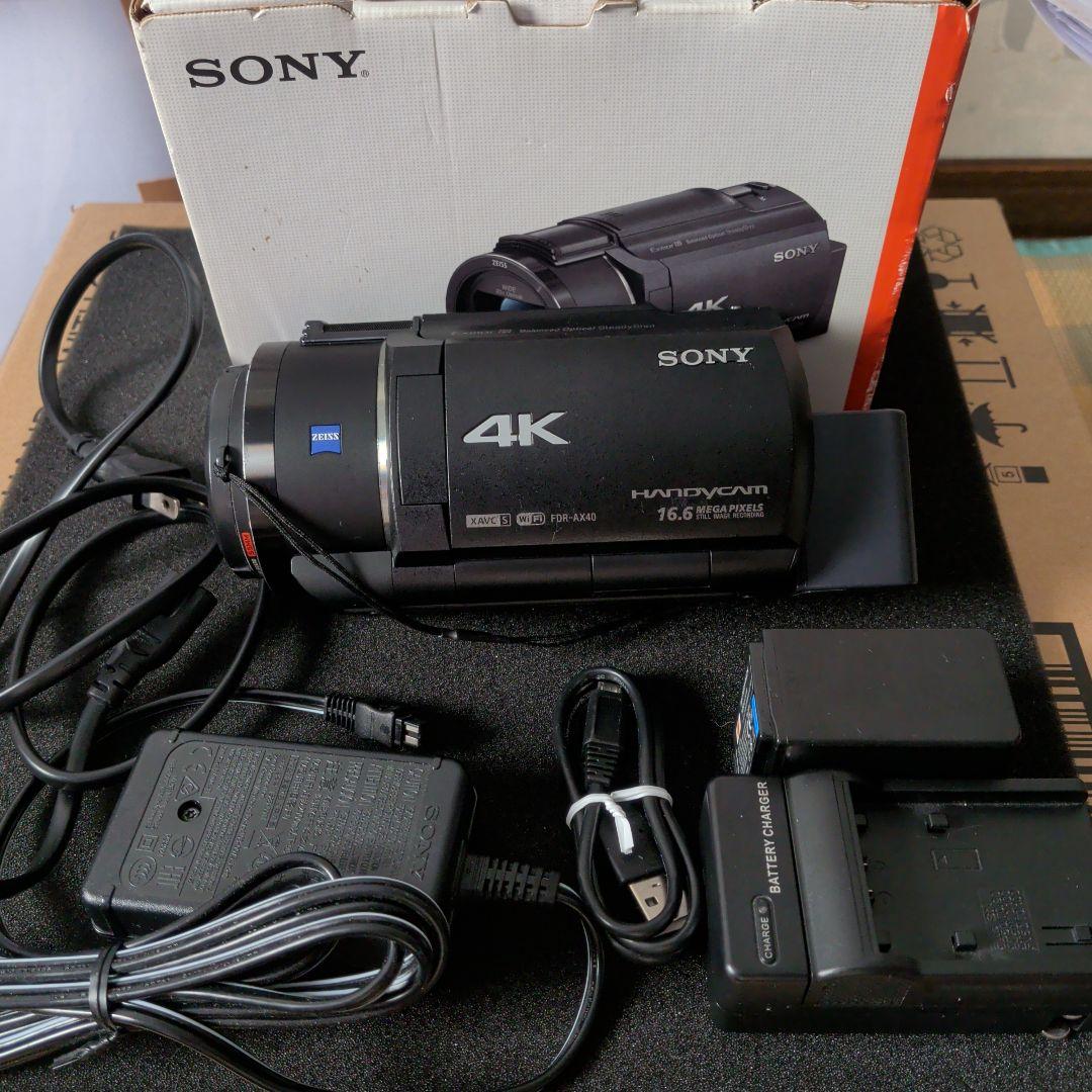 SONY FDR-AX40 4K ハンディカム