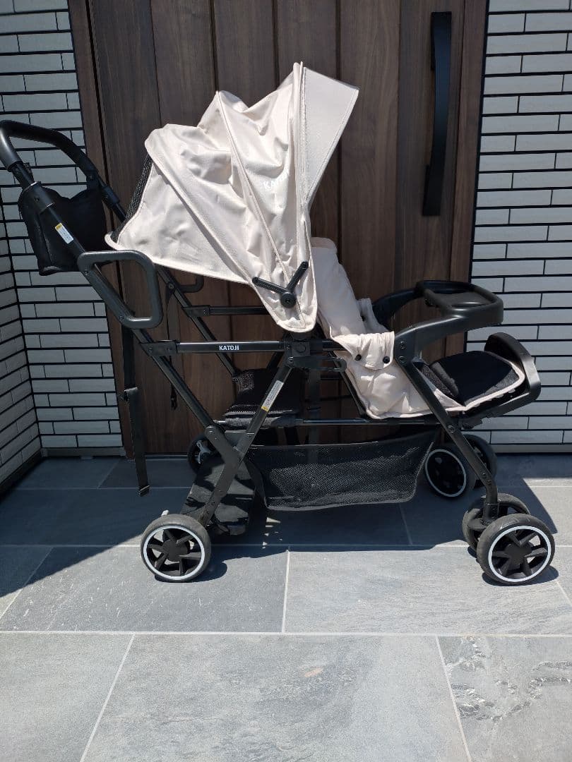 KATOJI ベビーカー 二人でゴー 品番41300