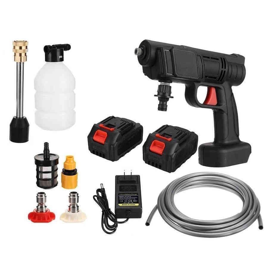 高圧洗浄機 充電式 コードレス 充電式ハンディウォッシャー 2個バッテリー付き