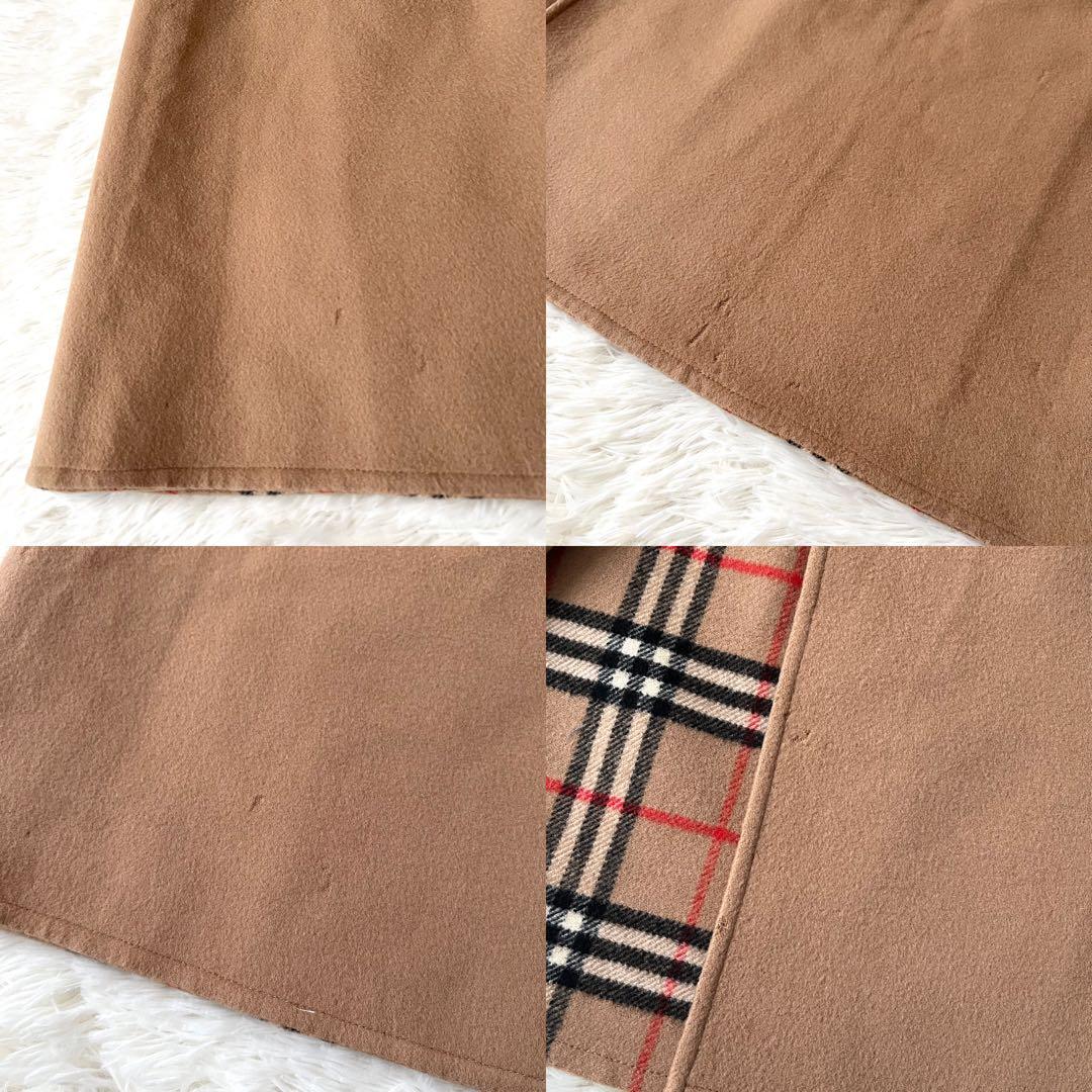 Burberrys ウール ラップスカート ノバチェック　ベージュ