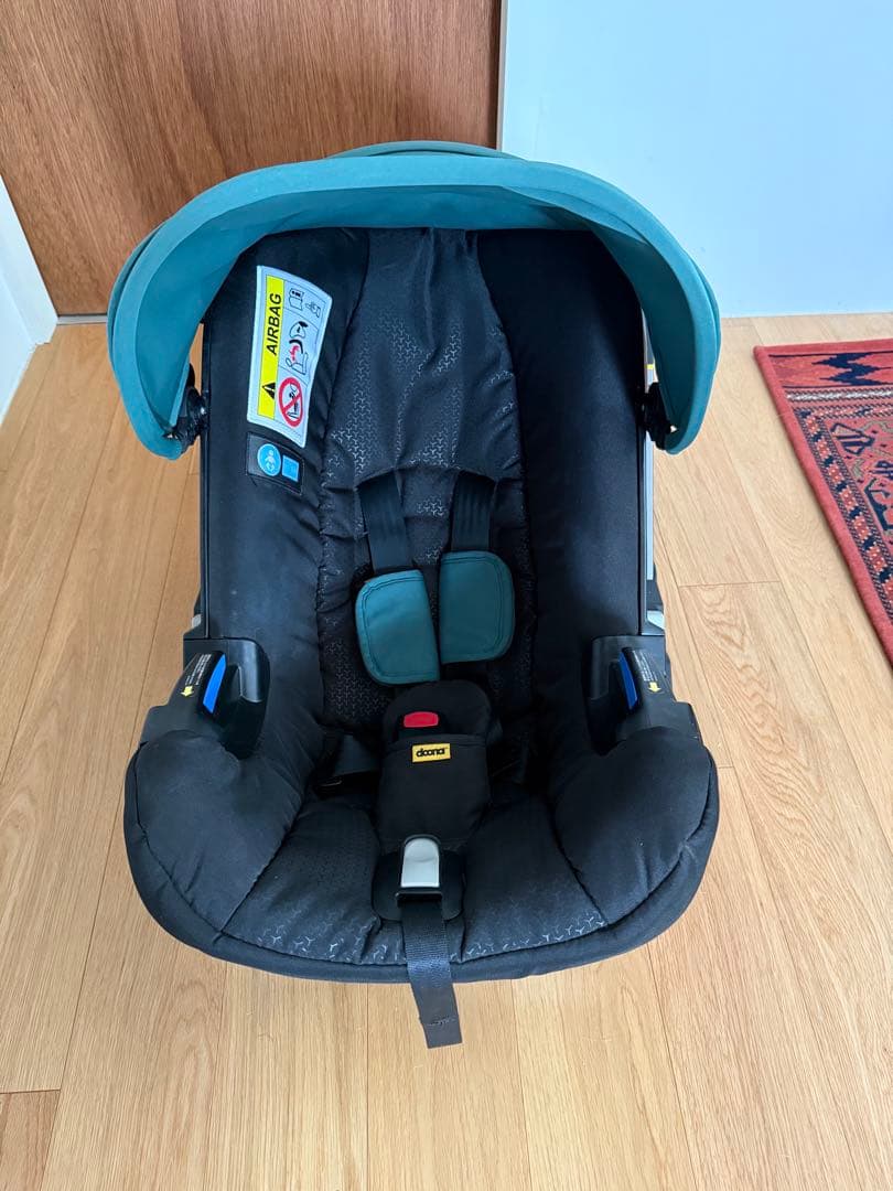 Doona ベビーカー チャイルドシート (新生児用クッション、レインカバー付)