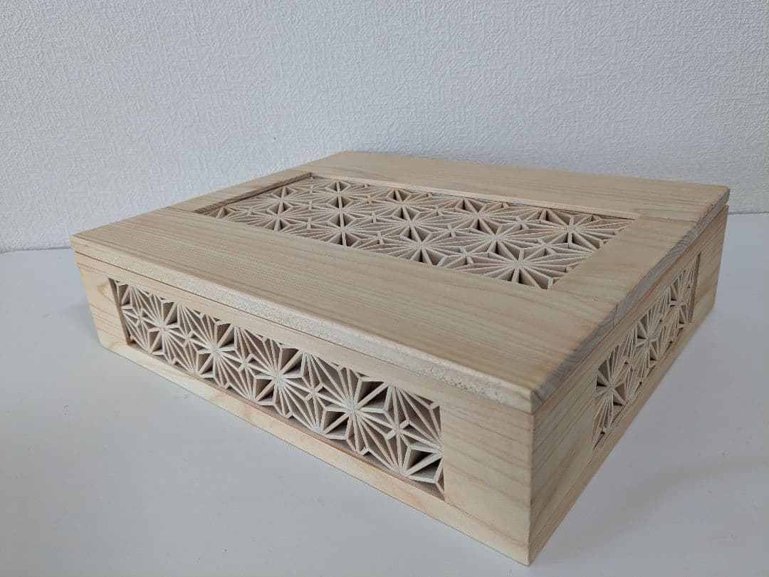 組子細工　小物入れ