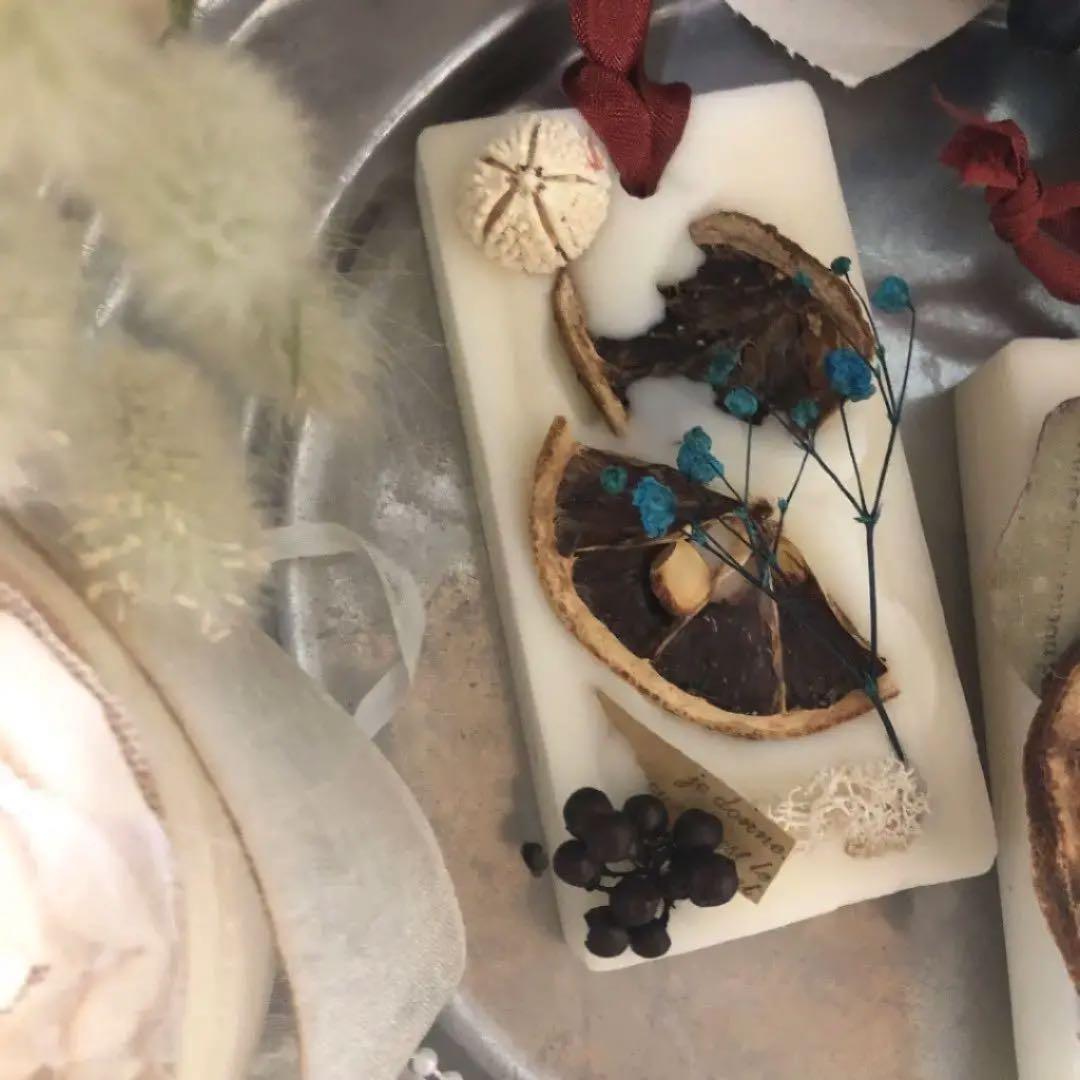 ◆ドライフラワー◆ボタニカル②アロマワックスバー◆ブラッドオレンジ◆2点での価格