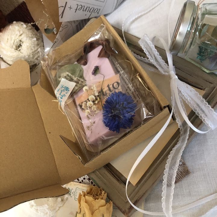 ◆ドライフラワー◆ボタニカル②アロマワックスバー◆ブラッドオレンジ◆2点での価格